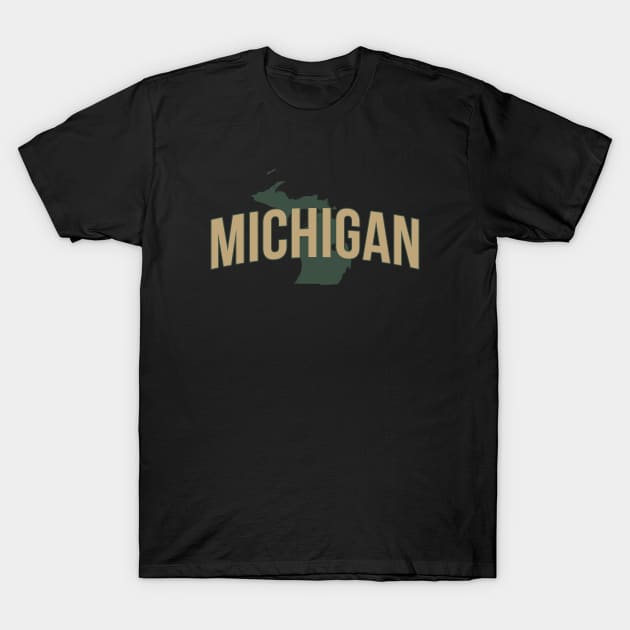 Michigan State T-Shirt by Novel_Designs